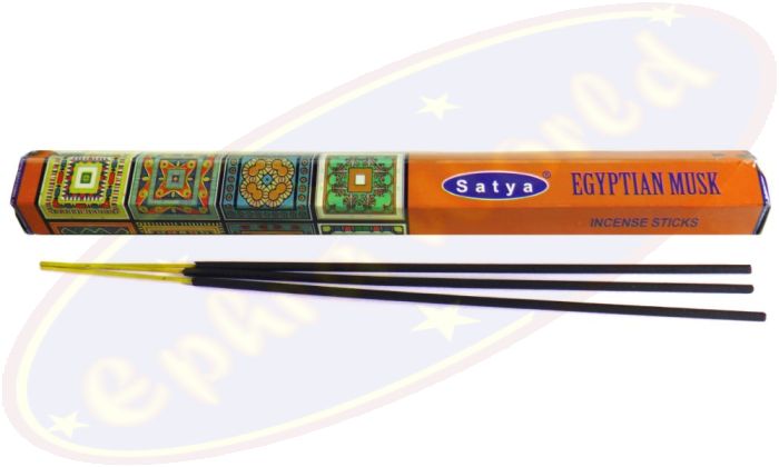 Satya (MUM) LLP Egyptian Musk (Moschus) Räucherstäbchen
