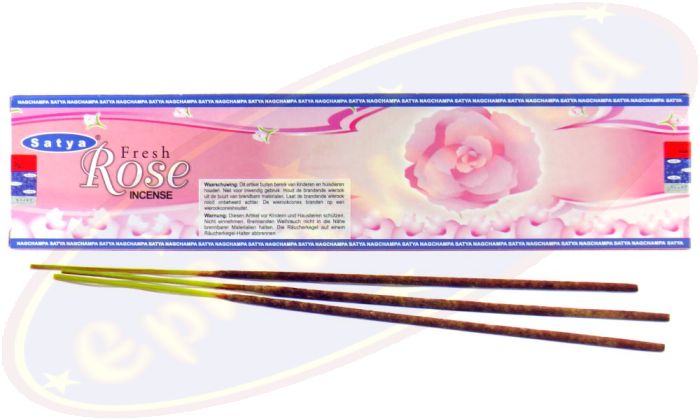 Satya Fresh Rose Räucherstäbchen (MUM) LLP