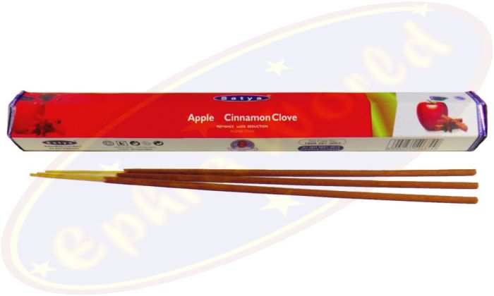 Satya (MUM) LLP Dry Masala Räucherstäbchen Apple Cinnamon Clove