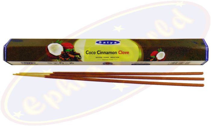 Satya (MUM) LLP Dry Masala Räucherstäbchen Coco Cinnamon Clove