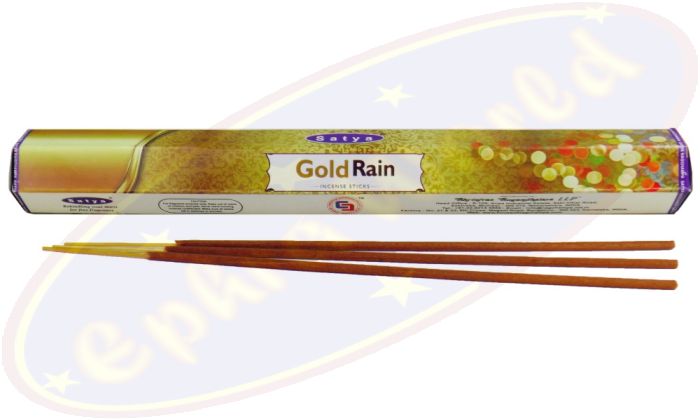 Satya (MUM) LLP Dry Masala Räucherstäbchen Gold Rain