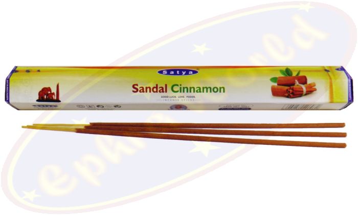 Satya (MUM) LLP Dry Masala Räucherstäbchen Sandal Cinnamon