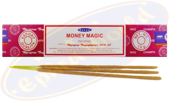 Satya Money Magic Masala Räucherstäbchen (MUM) LLP