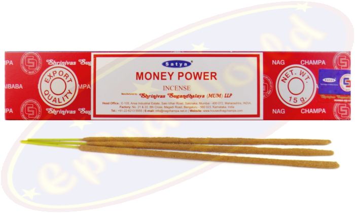 Satya Money Power Masala Räucherstäbchen (MUM) LLP