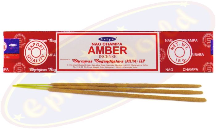 Satya Nag Champa Amber Masala Räucherstäbchen (MUM) LLP