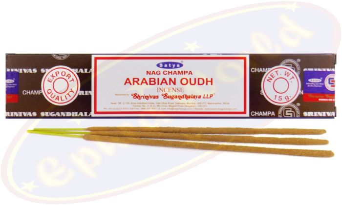 Satya Nag Champa Arabian Oudh Masala Räucherstäbchen (MUM) LLP