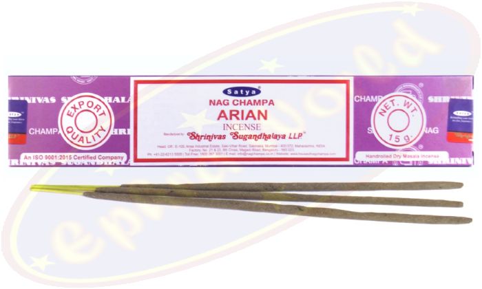 Satya Nag Champa Arian Dry Masala Räucherstäbchen (MUM) LLP