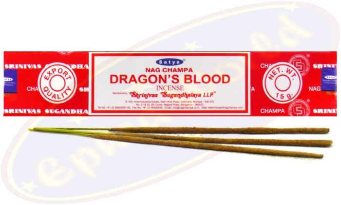 Satya Nag Champa Dragon´s Blood Masala Räucherstäbchen (MUM) LLP