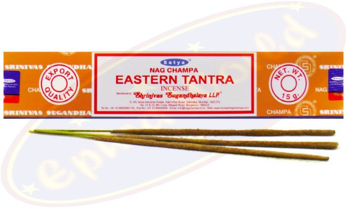 Satya Nag Champa Eastern Tantra Masala Räucherstäbchen (MUM) LLP