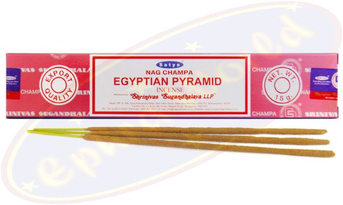 Satya Nag Champa Egyptian Pyramid Masala Räucherstäbchen (MUM) LLP