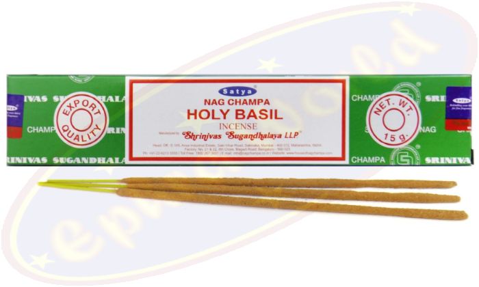 Satya Nag Champa Holy Basil Masala Räucherstäbchen (MUM) LLP