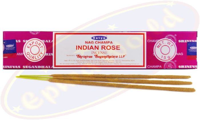 Satya Nag Champa Indian Rose Masala Räucherstäbchen (MUM) LLP