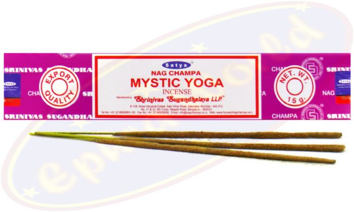 Satya Nag Champa Mystic Yoga Masala Räucherstäbchen (MUM) LLP
