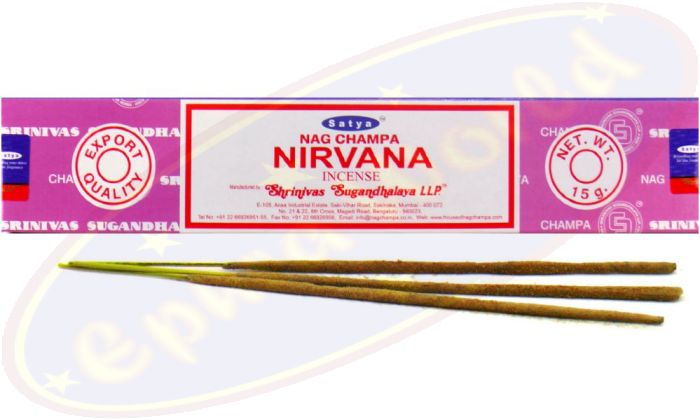 Satya Nag Champa Nirvana Masala Räucherstäbchen (MUM) LLP