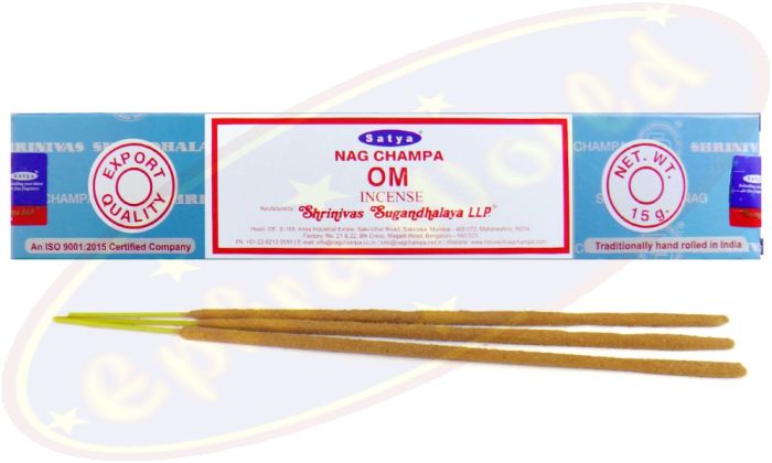 Satya Nag Champa Om Masala Räucherstäbchen (MUM) LLP