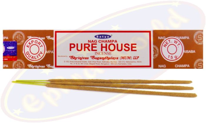 Satya Nag Champa Pure House Masala Räucherstäbchen (MUM) LLP