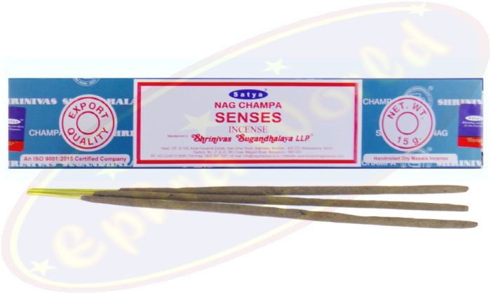 Satya Nag Champa Senses Dry Masala Räucherstäbchen (MUM) LLP