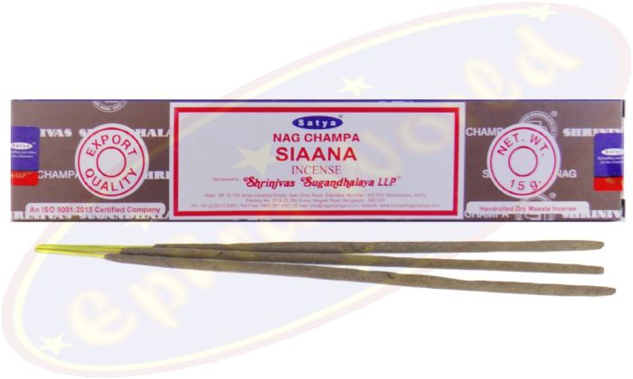 Satya Nag Champa Siaana Dry Masala Räucherstäbchen (MUM) LLP