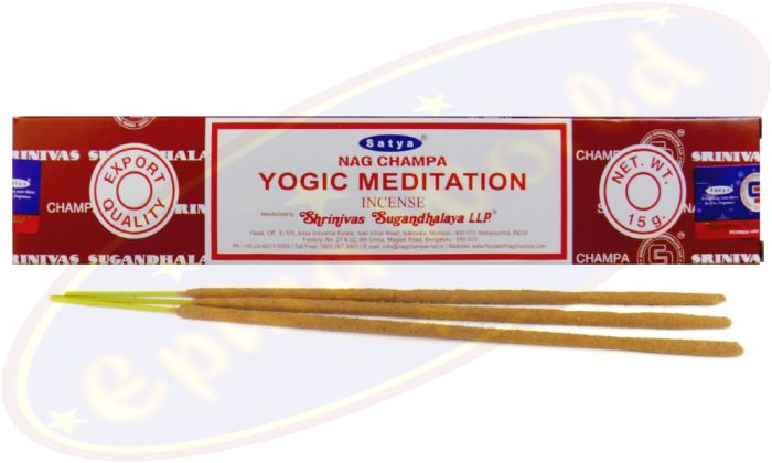 Satya Nag Champa Yogic Meditation Masala Räucherstäbchen (MUM) LLP