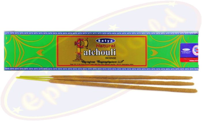 Satya Natural Patchouli Masala Räucherstäbchen (MUM) LLP