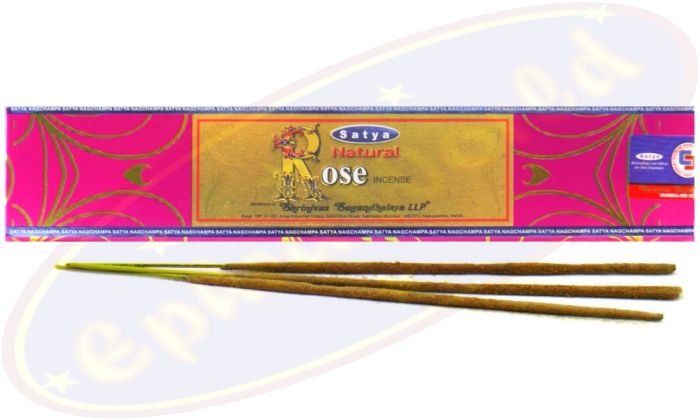 Satya Natural Rose Masala Räucherstäbchen (MUM) LLP