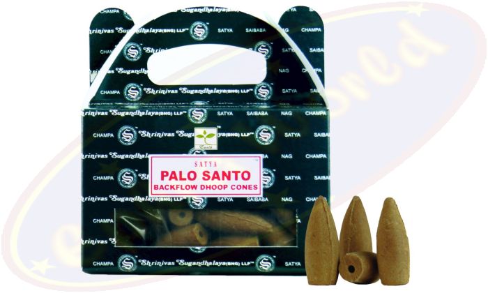 Satya Palo Santo Backflow Cones/Rückflussräucherkegel (BNG) LLP
