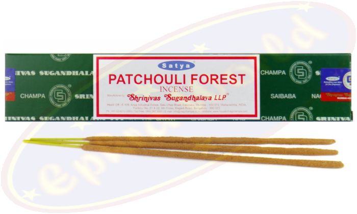 Satya Patchouli Forest Oriental Masala Räucherstäbchen (MUM) LLP
