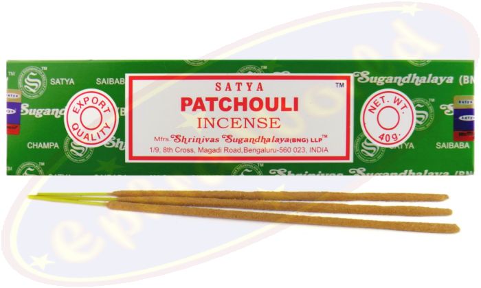 Satya Patchouli Masala Räucherstäbchen 40g (BNG) LLP