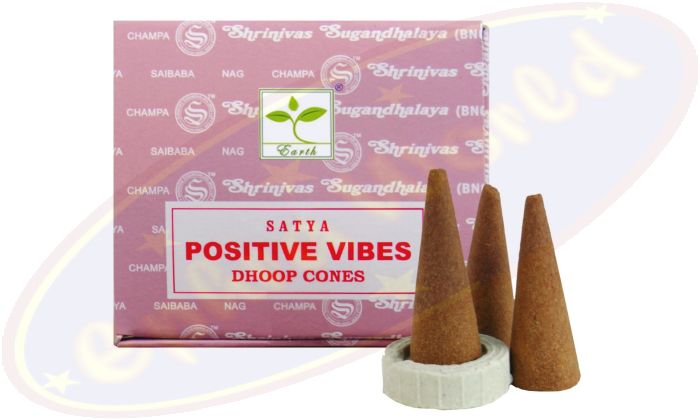 Satya Positive Vibes Masala Räucherkegel (BNG) LLP
