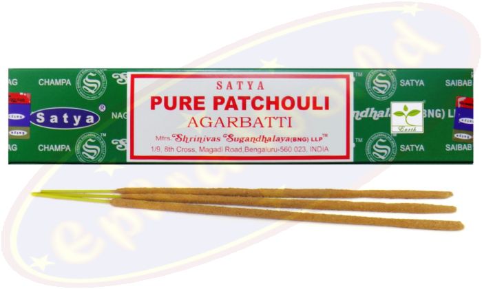 Satya Pure Patchouli Earth Masala Räucherstäbchen (BNG) LLP