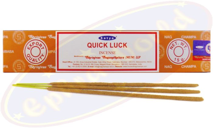 Satya Quick Luck Masala Räucherstäbchen (MUM) LLP