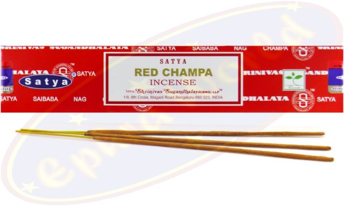 Satya Red Champa Earth Masala Räucherstäbchen (BNG) LLP
