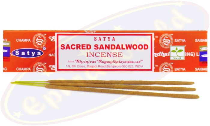 Satya Sacred Sandalwood Earth Masala Räucherstäbchen (BNG) LLP