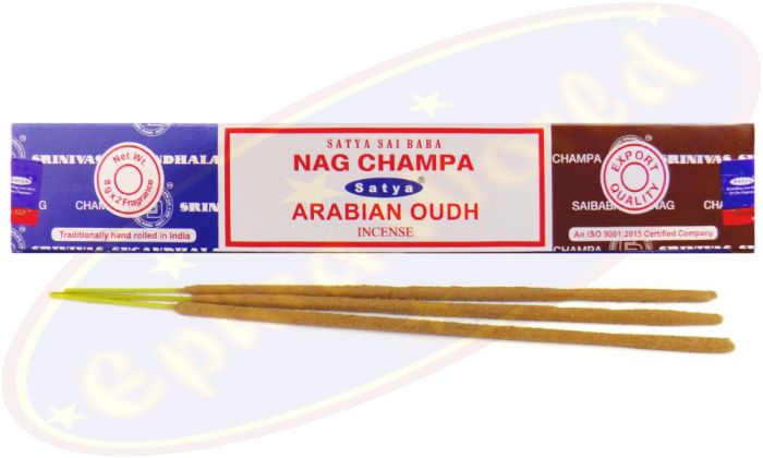 Satya Sai Baba Nag Champa & Arabian Oudh Combo Masala Räucherstäbchen (MUM) LLP