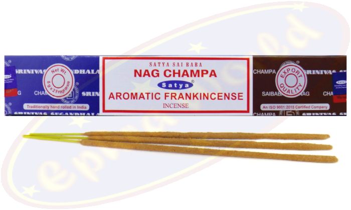 Satya Sai Baba Nag Champa & Aromatic Frankincense Combo Masala Räucherstäbchen (MUM) LLP