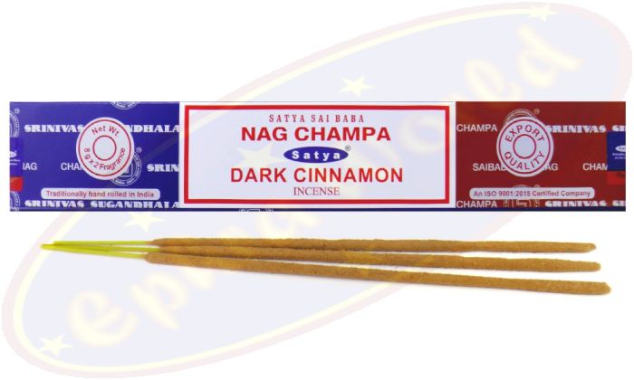 Satya Sai Baba Nag Champa & Dark Cinnamon Combo Masala Räucherstäbchen (MUM) LLP