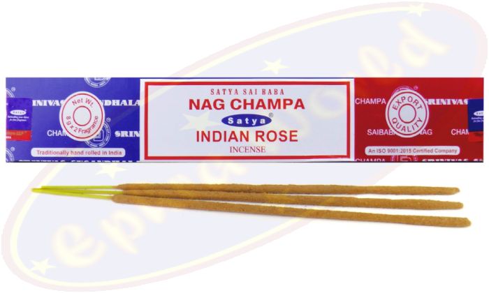Satya Sai Baba Nag Champa & Indian Rose Combo Masala Räucherstäbchen (MUM) LLP