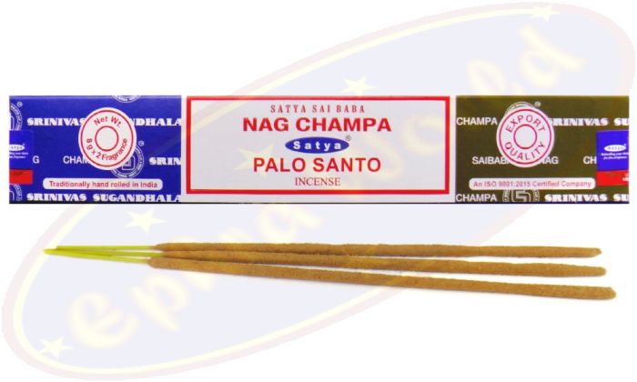 Satya Sai Baba Nag Champa & Palo Santo Combo Masala Räucherstäbchen (MUM) LLP