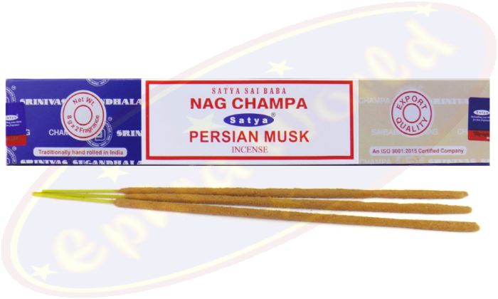 Satya Sai Baba Nag Champa & Persian Musk Combo Masala Räucherstäbchen (MUM) LLP