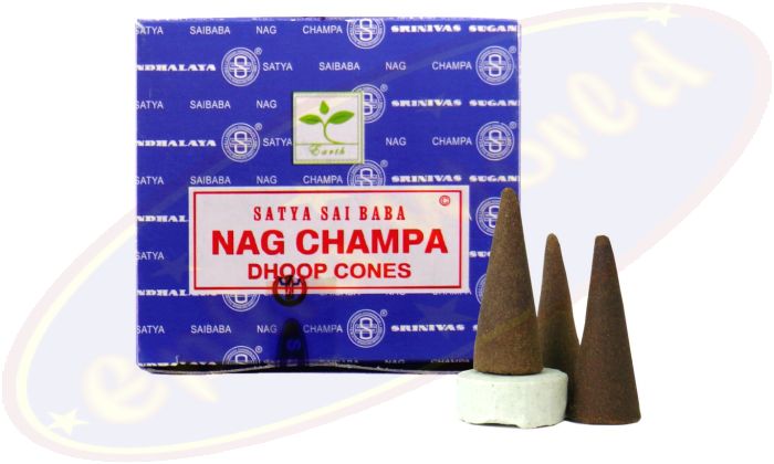 Satya Sai Baba Nag Champa Räucherkegel (BNG) LLP