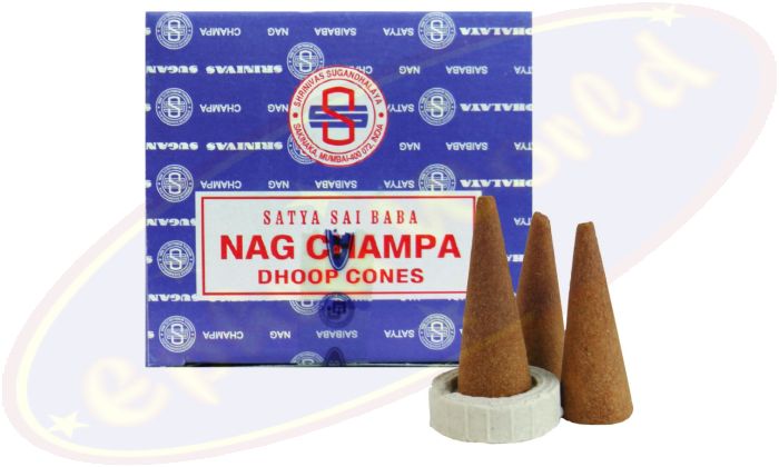 Satya Sai Baba Nag Champa Räucherkegel (MUM) LLP