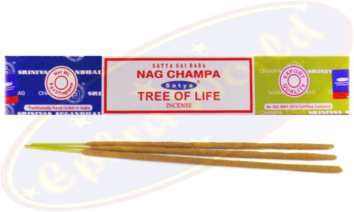 Satya Sai Baba Nag Champa & Tree Of Life Combo Masala Räucherstäbchen (MUM) LLP