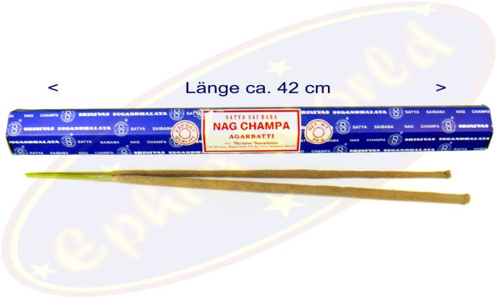 Satya Sai Baba Nag Champa XL Agarbatti Masala Räucherstäbchen 50g (BNG) LLP