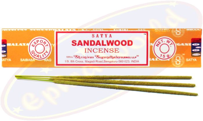 Satya Sandalwood Masala Räucherstäbchen 15g (BNG) LLP