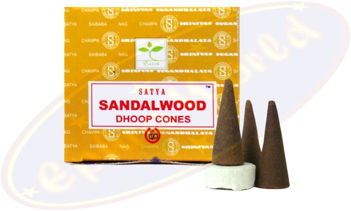 Satya Sandalwood Masala Räucherkegel (BNG) LLP
