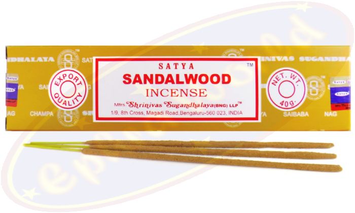 Satya Sandalwood Masala Räucherstäbchen 40g (BNG) LLP