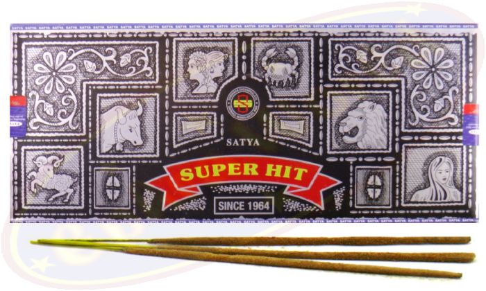 Satya Super Hit 100g Big Pack Masala Räucherstäbchen (MUM) LLP