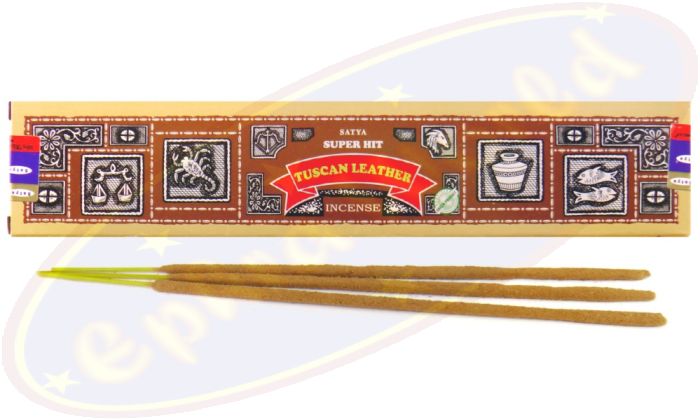 Satya Super Hit Tuscan Leather Masala Räucherstäbchen (BNG) LLP
