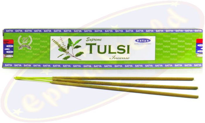 Satya Supreme Tulsi/Basil Masala Räucherstäbchen (BNG) LLP