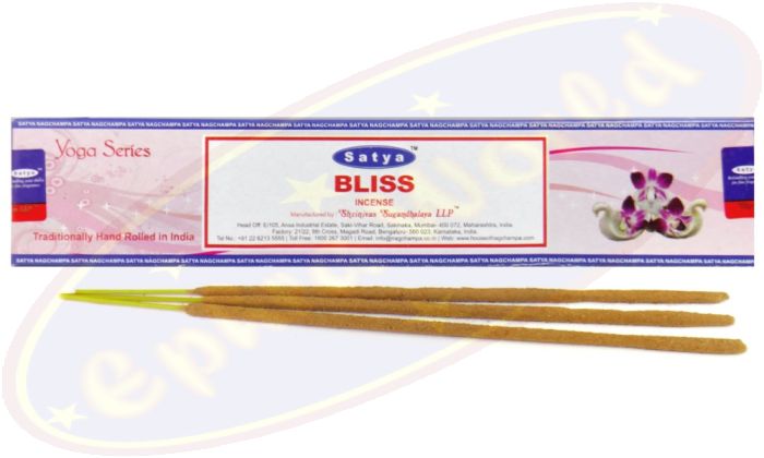Satya Yoga Nag Champa Bliss Räucherstäbchen (MUM) LLP